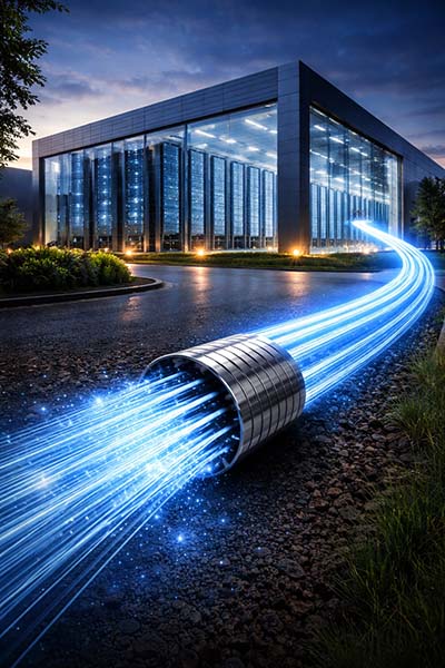 Glasfaser Rechenzentrum Datacenter